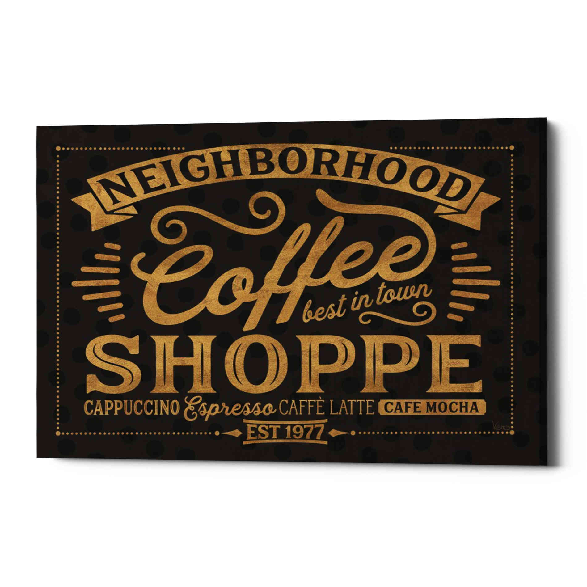 'Coffee and Friends IV' by Veronique Charron, Canvas Wall Art