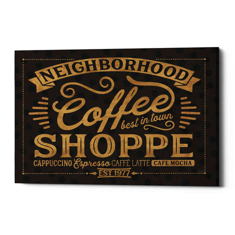 Image of 'Coffee and Friends IV' by Veronique Charron, Canvas Wall Art