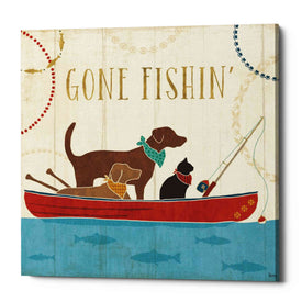 'Lake Pals III' by Veronique Charron, Canvas Wall Art