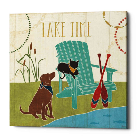 Image of 'Lake Pals IV' by Veronique Charron, Canvas Wall Art