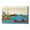 'Lake Pals I' by Veronique Charron, Canvas Wall Art