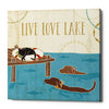 'Lake Pals V' by Veronique Charron, Canvas Wall Art