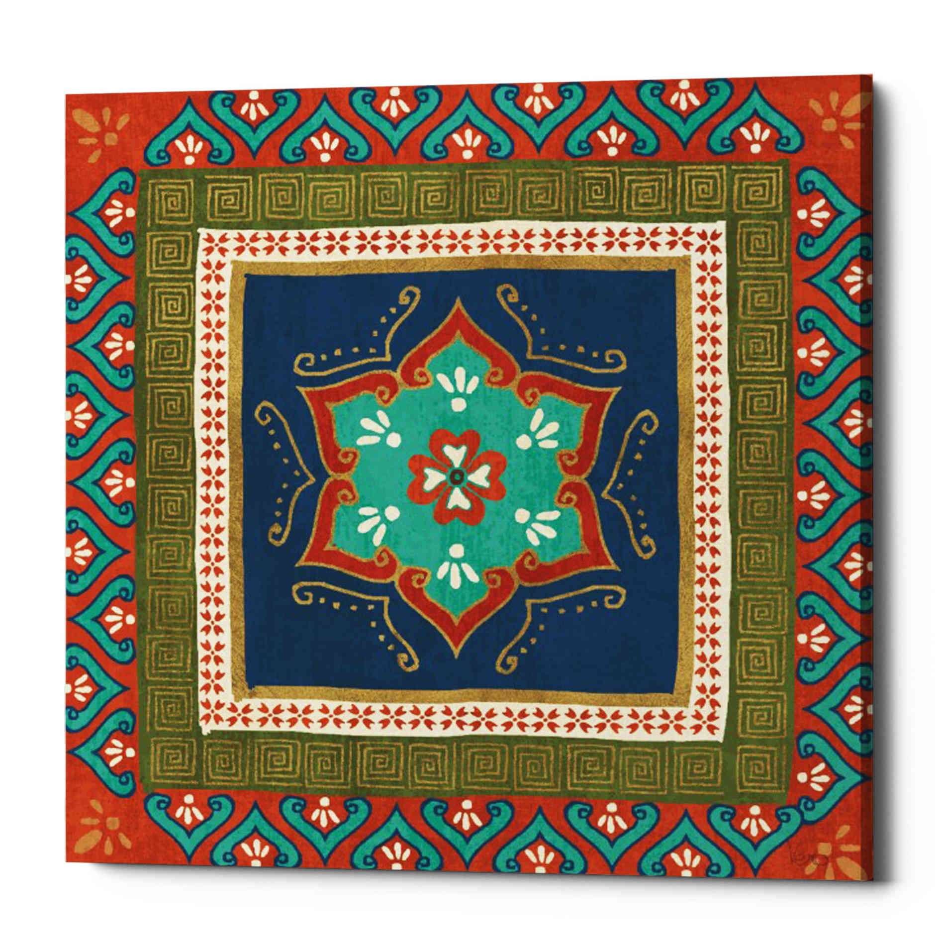 'Mexican Fiesta I' by Veronique Charron, Canvas Wall Art