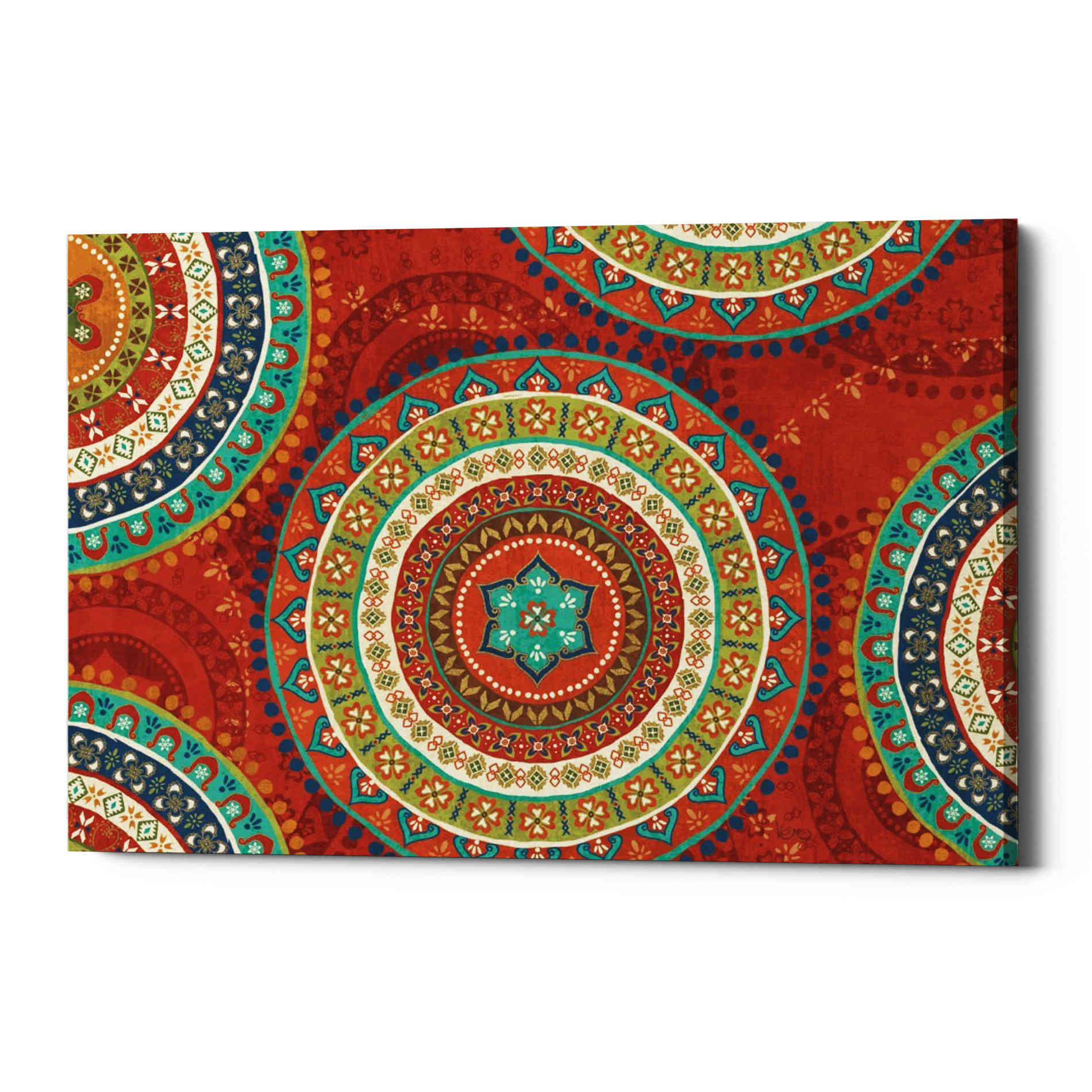 'Mexican Fiesta VII' by Veronique Charron, Canvas Wall Art