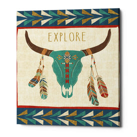 'Southwest at Heart II FLAG' by Veronique Charron, Canvas Wall Art