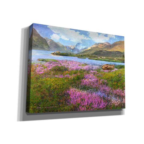 Image of 'Heather Scotland' by Chris Vest, Giclee Canvas Wall Art