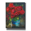'Roses in Blue Jar' by Chris Vest, Giclee Canvas Wall Art
