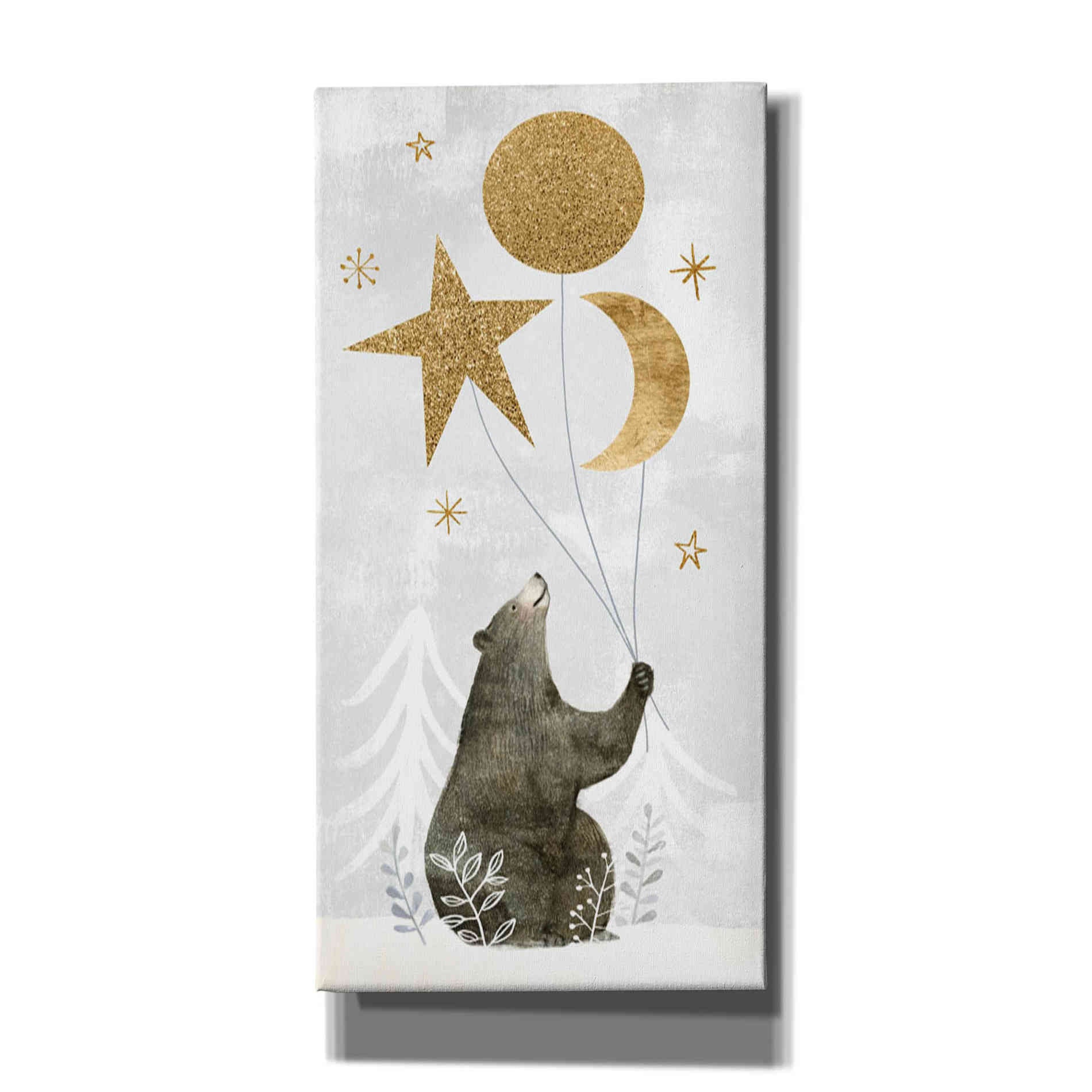 'Woodland Celebration Collection B' by Victoria Borges Canvas Wall Art