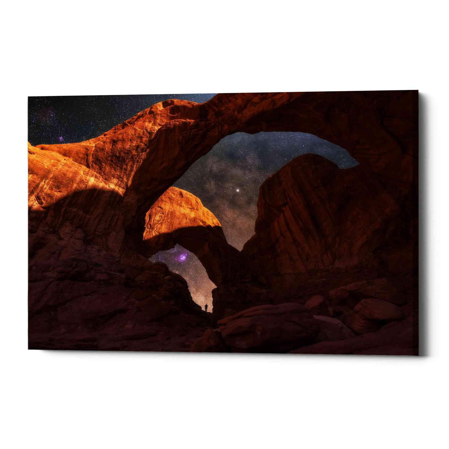 'Explore The Night' by Darren White, Canvas Wall Art