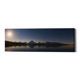 'Jackson Lake Moon' by Darren White, Canvas Wall Art