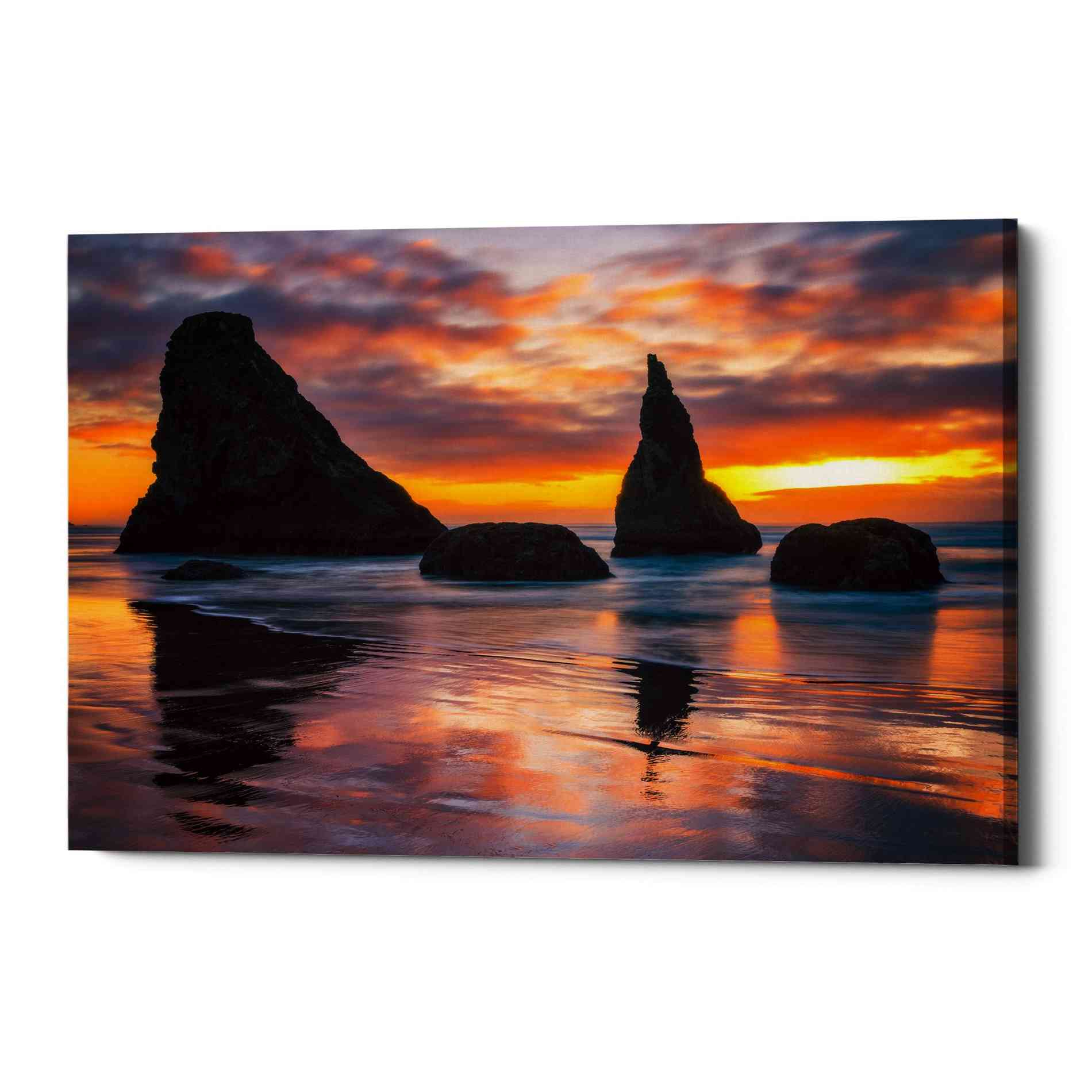 'Late Night Cloud Dance' by Darren White, Canvas Wall Art