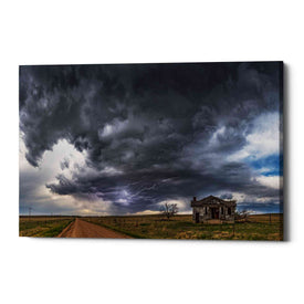 'Pawnee School Storm' by Darren White, Canvas Wall Art