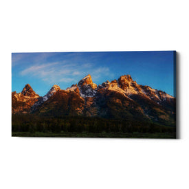 'Tetons First Light' by Darren White, Canvas Wall Art