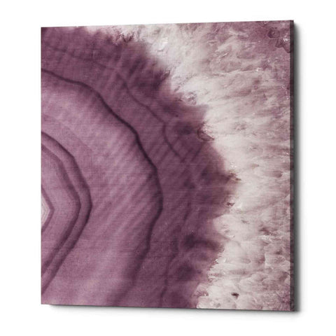 Image of 'Agate Geode II PLUM' by Wild Apple Portfolio, Canvas Wall Art