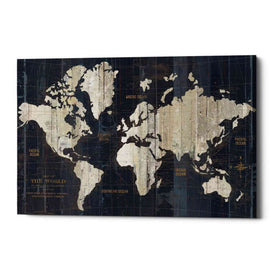 'Old World Map' by Wild Apple Portfolio, Canvas Wall Art
