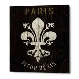 'Refurbished Fleur-de-lis' by Wild Apple Portfolio, Canvas Wall Art