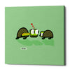 'Flirtle' by Chuck Wimmer, Canvas Wall Art
