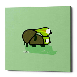'Furtle' by Chuck Wimmer, Canvas Wall Art