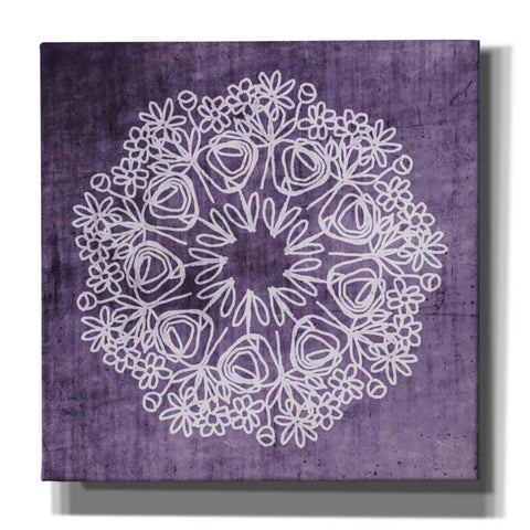 Image of 'Boho Glow Mandala II' by Linda Woods, Canvas Wall Art