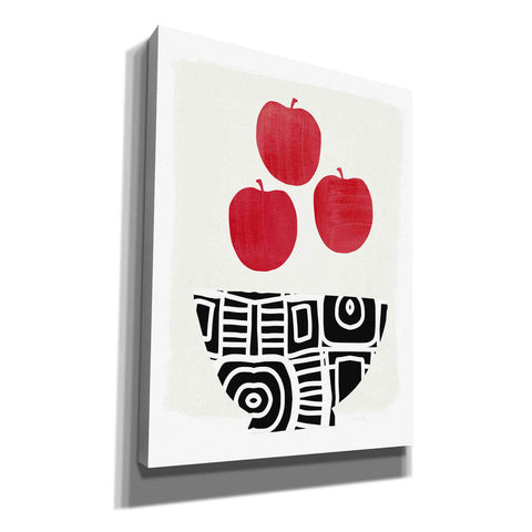 Image of 'Bowl of Apples' by Linda Woods, Canvas Wall Art