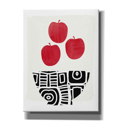 Image of 'Bowl of Apples' by Linda Woods, Canvas Wall Art