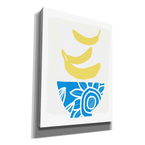 Image of 'Bowl of Bananas' by Linda Woods, Canvas Wall Art
