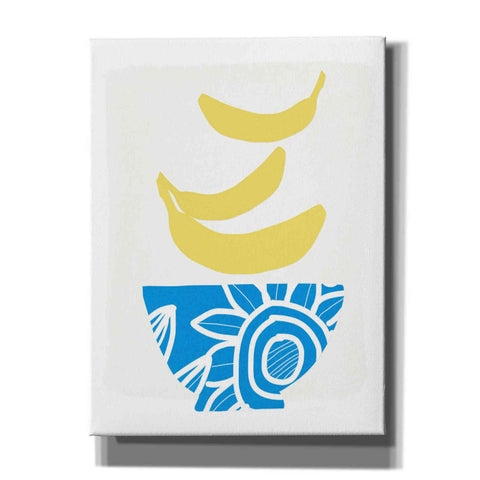 Image of 'Bowl of Bananas' by Linda Woods, Canvas Wall Art