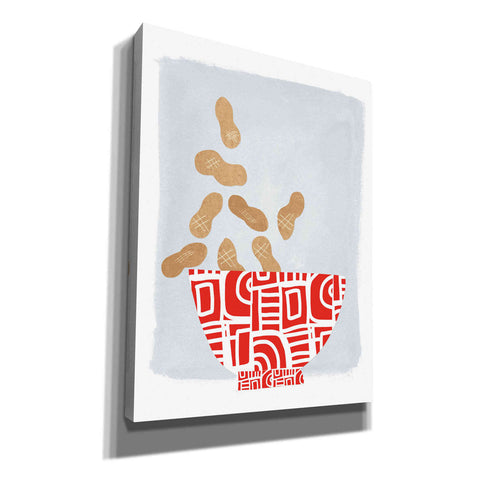 Image of 'Bowl of Peanuts' by Linda Woods, Canvas Wall Art