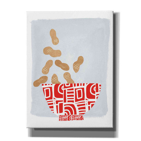 Image of 'Bowl of Peanuts' by Linda Woods, Canvas Wall Art
