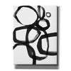 'Brushstroke Circles II' by Linda Woods, Canvas Wall Art