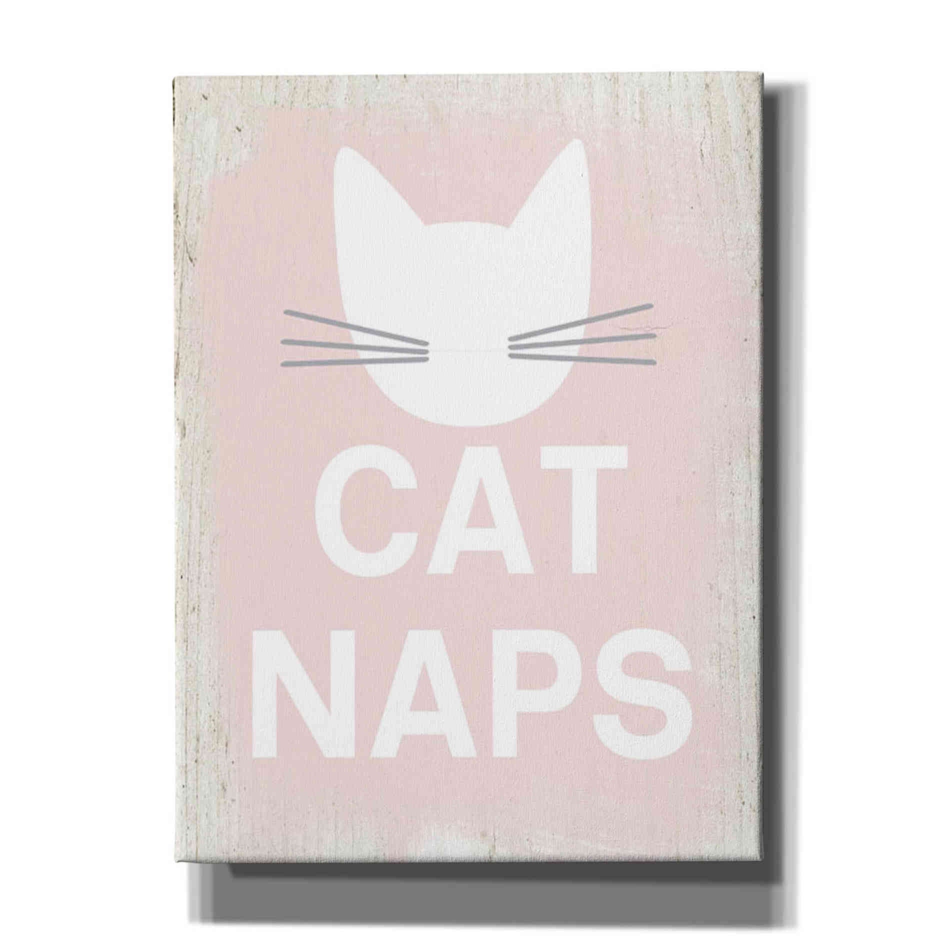 'Cat Naps' by Linda Woods, Canvas Wall Art