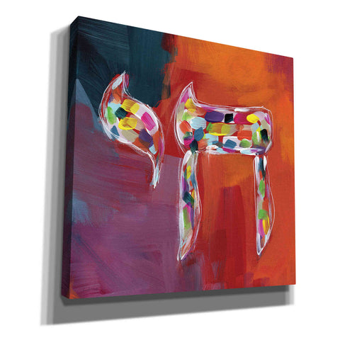 Image of 'Chai of Colors' by Linda Woods, Canvas Wall Art,18x18