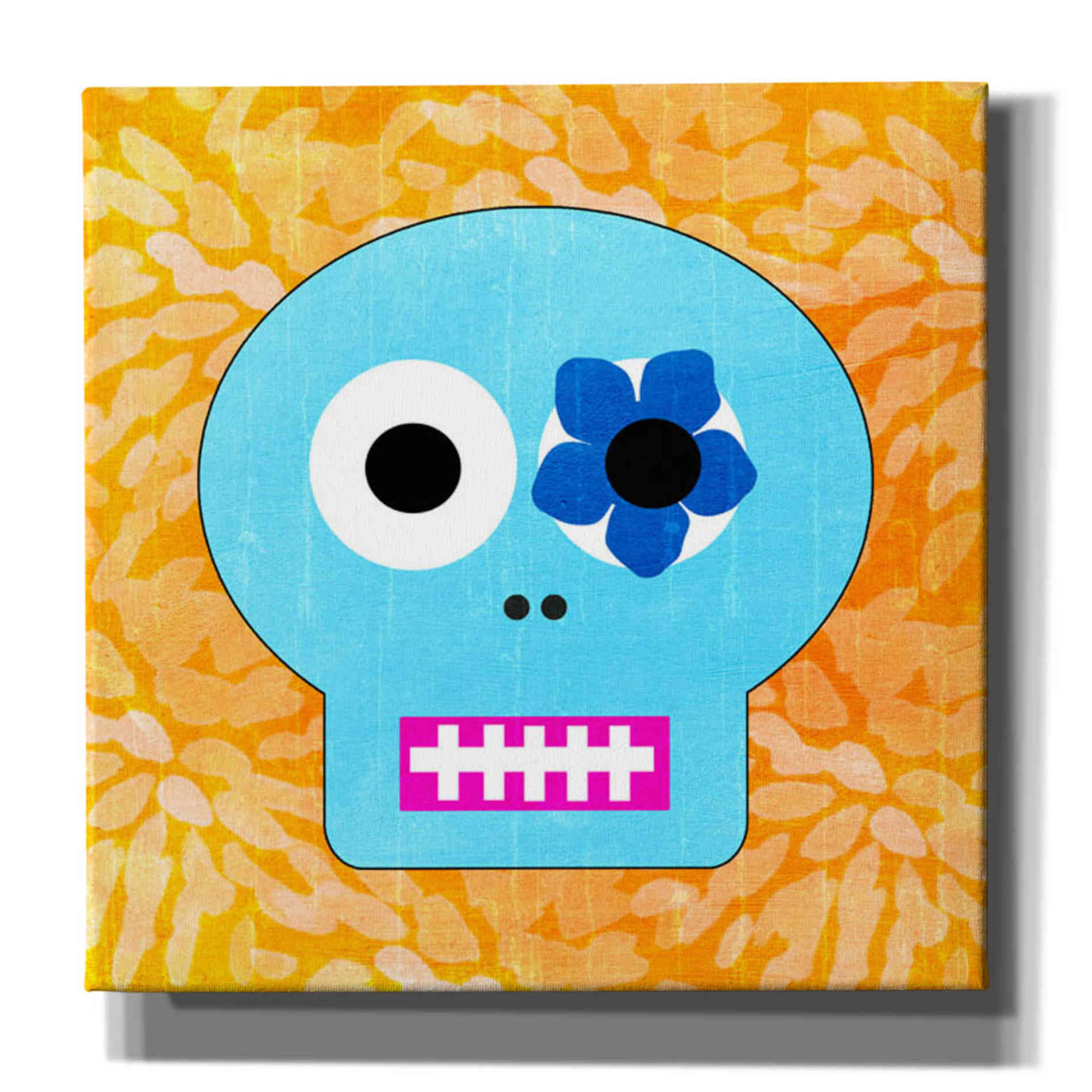 'Day Of The Dead III' by Linda Woods, Canvas Wall Art