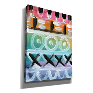 'Fiesta III' by Linda Woods, Canvas Wall Art