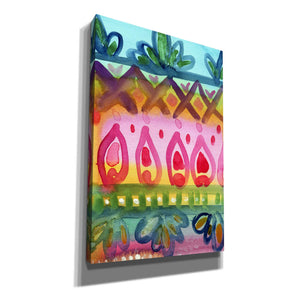 'Fiesta Iv' by Linda Woods, Canvas Wall Art