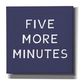 'Five More Minutes' by Linda Woods, Canvas Wall Art