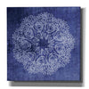 'Indigo Mandala' by Linda Woods, Canvas Wall Art