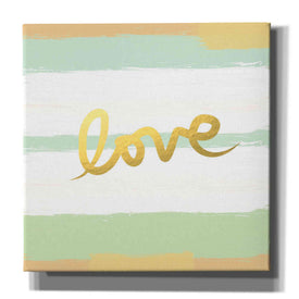 'Love Stripes' by Linda Woods, Canvas Wall Art