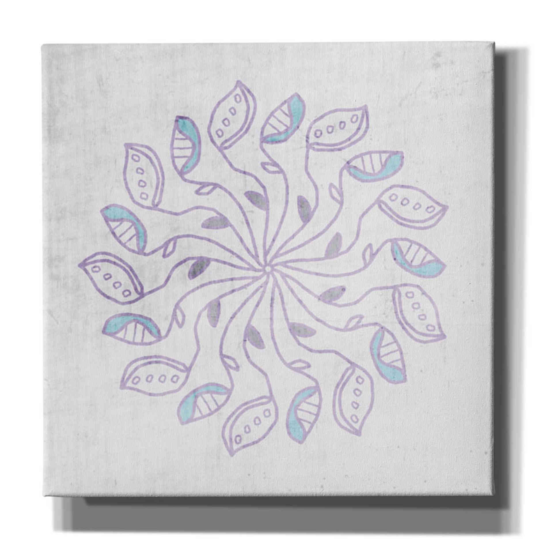 'Mandala III' by Linda Woods, Canvas Wall Art