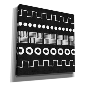 'Mud Cloth IV' by Linda Woods, Canvas Wall Art