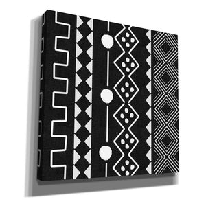 'Mud Cloth V' by Linda Woods, Canvas Wall Art