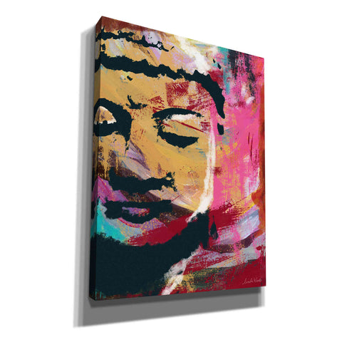 Image of 'Painted Buddha III' by Linda Woods, Canvas Wall Art