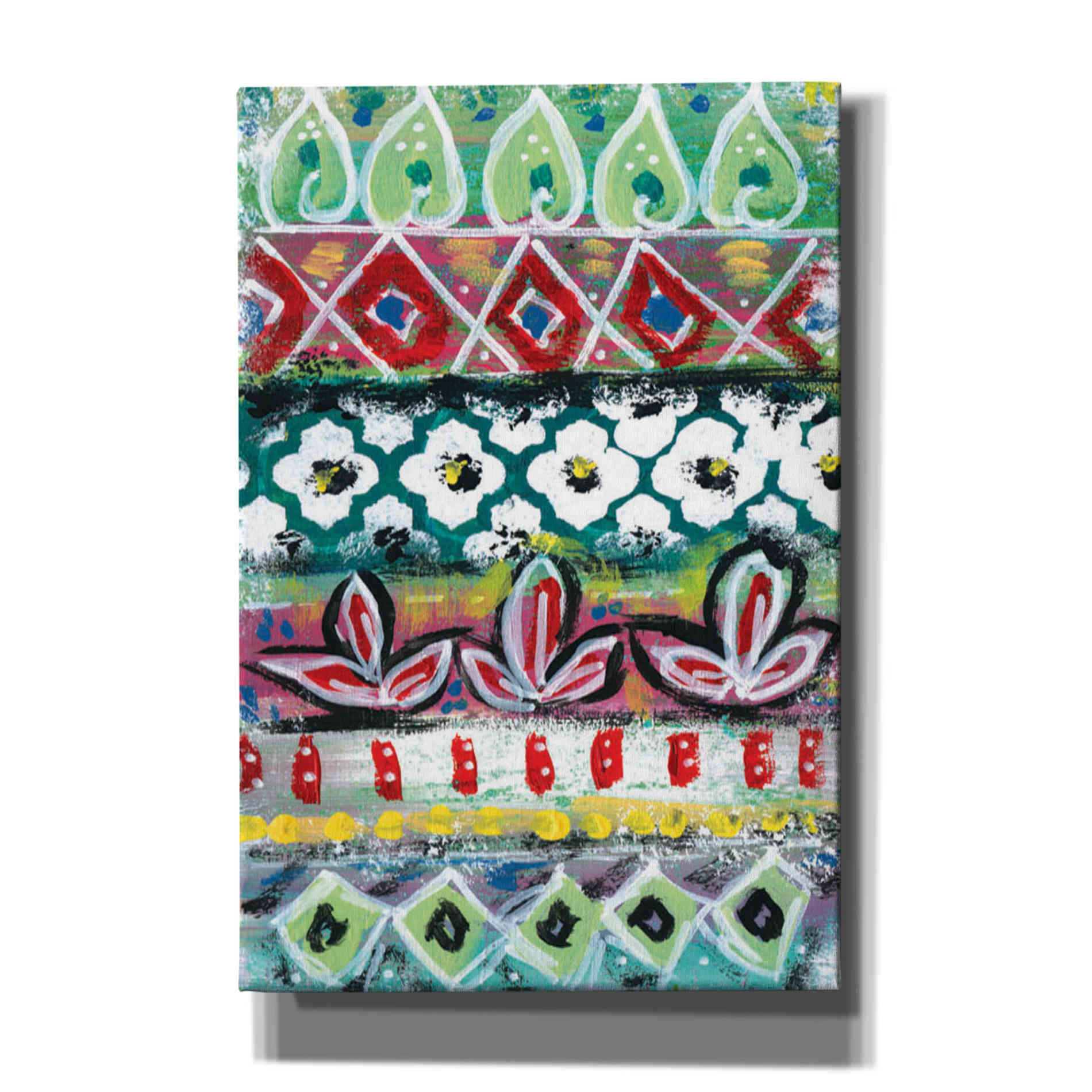 'Pattern Painting II' by Linda Woods, Canvas Wall Art