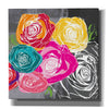 'Colorful Roses II' by Linda Woods, Canvas Wall Art