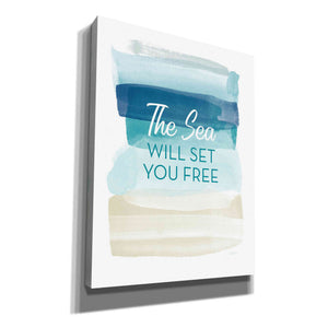 'Sea Will Set You Free' by Linda Woods, Canvas Wall Art
