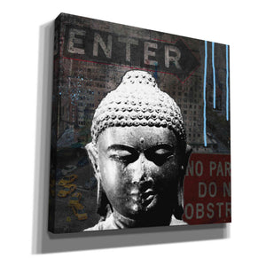 'Urban Buddha IV' by Linda Woods, Canvas Wall Art
