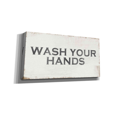 Image of 'Wash Your Hands' by Linda Woods, Canvas Wall Art