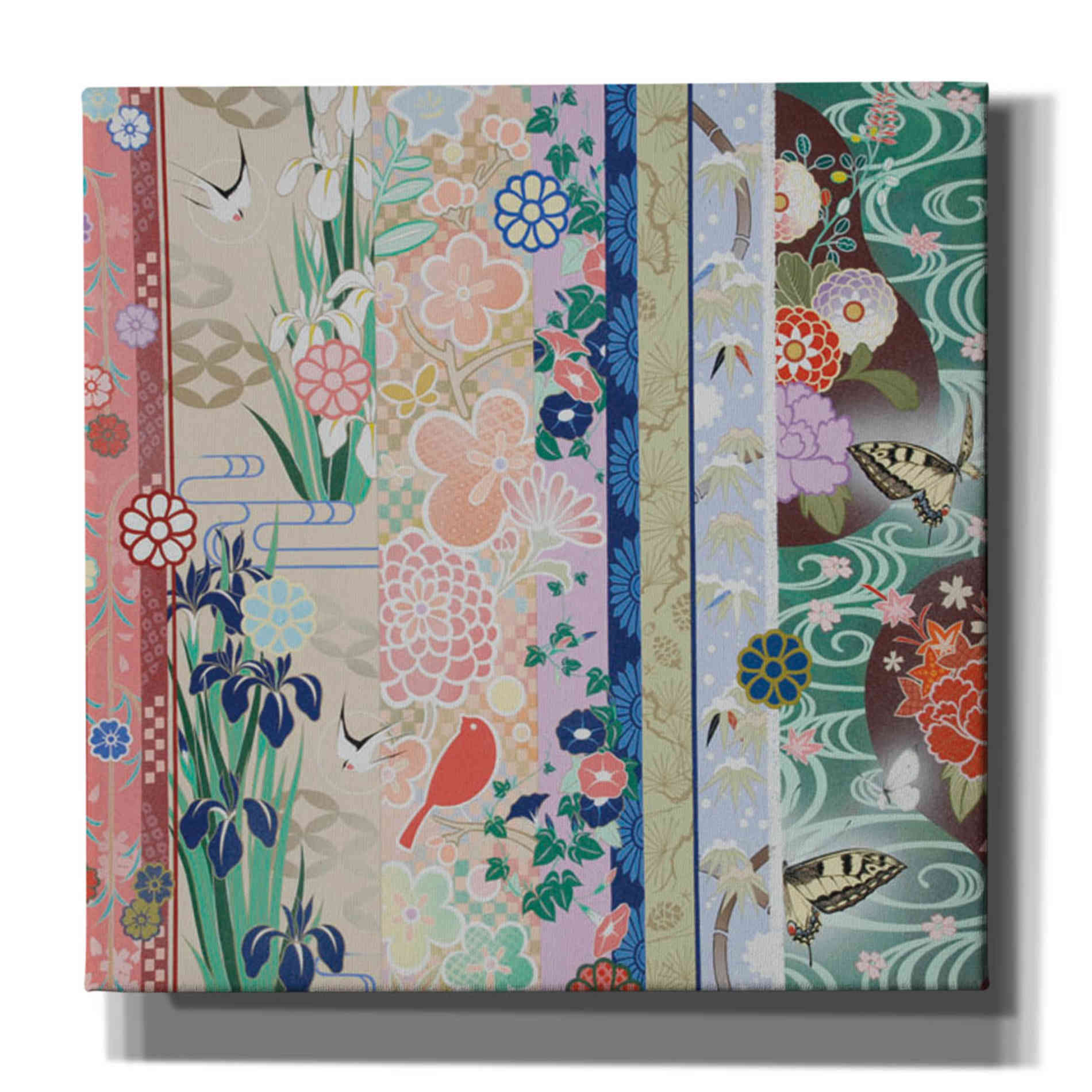 'Kimono Pattern' by Zigen Tanabe, Giclee Canvas Wall Art