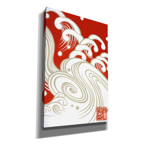 'Wave A' by Zigen Tanabe, Giclee Canvas Wall Art