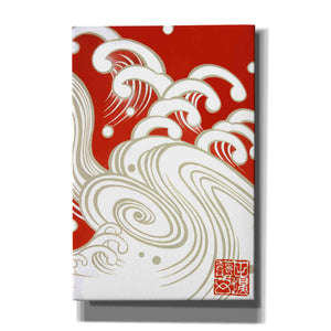 'Wave A' by Zigen Tanabe, Giclee Canvas Wall Art